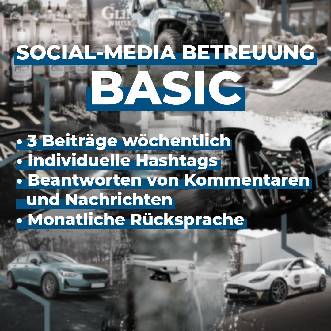 Social-Media Betreuung BASIC